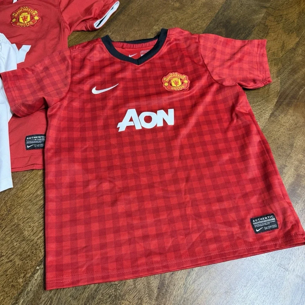 Nike Manchester United Rooney Kit Set Jersey Shorts Youth